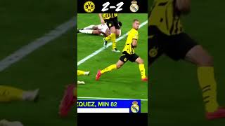 Real Madrids Comeback Vs Dortmund soccer realmadrid dortmund [upl. by Idnahr]