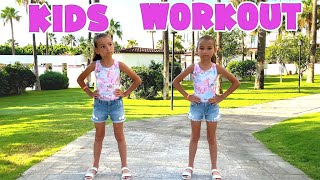 Утренняя зарядка для детей  Kids Exercises  Kids Workout  Dance Training [upl. by Udela]