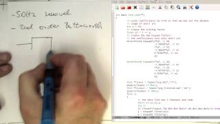 Fixed point IIR filters C demo 0004 [upl. by Nnire871]