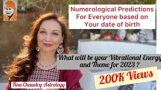 Numerological Predictions and Guidance for Everyone for 2023Based on Date of Birth [upl. by Isis11]