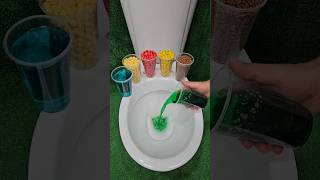 ASMR Various Candy Colors Rainbow Candy in Toilet asmr candy shortsviral [upl. by Nwatna883]