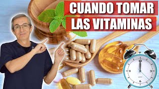 MEJOR MOMENTO del DÍA para TOMAR las VITAMINAS [upl. by Ehtylb508]