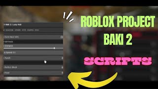 Roblox Project Baki 2 Script  Auto Click Autofarm amp Auto Aim 🚀 [upl. by Bellaude]