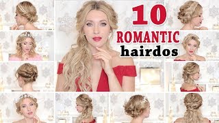 10 WEDDING party HAIRSTYLES ★ Hair tutorial for short medium and long hair BACK TO SCHOOL [upl. by Naj]