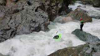 Stillaguamish River  Robe Canyon  Landslide [upl. by Jennee]