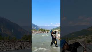 Braving 8°C Water in Balakot Fishing on the Edge  FishingOnTheEdge BalakotAdventures ColdFishing [upl. by Saffian]