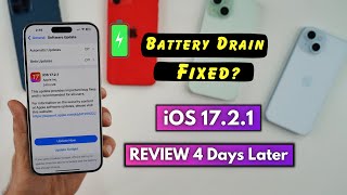 iOS 1721 Review after 4 days  iOS 1721 Battery life Heating issue amp Green Screen [upl. by Dawson964]