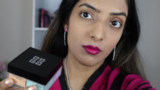 Trying on the Givenchy Prisme Libre Setting and Finishing Powder  Unexpected Results [upl. by Clair]