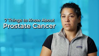 7 Things to Know About Prostate Cancer with Radiation Oncologist Florence Wright MD [upl. by Carey]