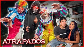 PAYASOS DIABÓLICOS INVADEN NUESTRA CASA 😰 Termina mal Ep1 KarlaBustillos  MAU MC MAHON [upl. by Archle]