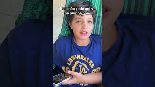 Não pode ir na piscina comedia shorts [upl. by Filomena]