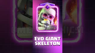 EVO Giant Skeleton💀 clashroyale [upl. by Portland392]