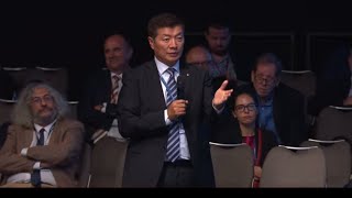 Sisur Dr Lobsang sangay raised few pressing issues at the GlobSec forum in Prague [upl. by Ahsilahs]