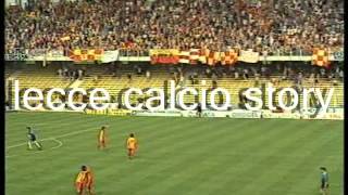 I gol di Francioso e Palmieri e la gioia di 10000 tifosi in CesenaLECCE 0 a 3 del giugno 1997 [upl. by Elsy706]