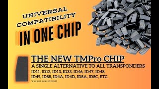 New Universal Transponder  TMPro chip [upl. by Eusoj198]