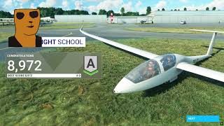 Glider Training  Flight Simulator Part 5 [upl. by Shaffer15]