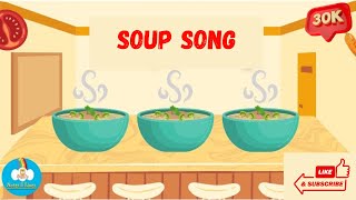 Soup song  Vegetable Song  Nursery Rhymes amp Kids Songs  Notes N Lines [upl. by Isej775]