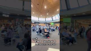 NEWARK INTERNATIONAL AIRPORT EWR TERMINAL B TOUR travel airport tour ewr [upl. by Nolad]