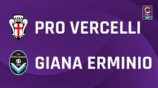 Pro Vercelli  Giana Erminio 01  Gli Highlights [upl. by Conrade]