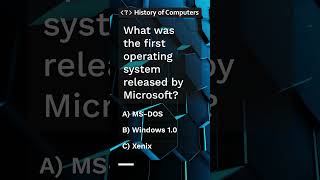 First Microsoft OS [upl. by Staley]