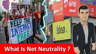 What is Net Neutrality   Network Neutrality  Internet Neutrality in Hindi [upl. by Wilonah]