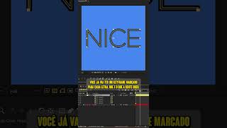 Morph de Texto no After Effects [upl. by Evangelina]