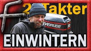 🚤 ZweitaktAußenborder winterfest machen und Getriebeöl wechseln [upl. by Pavel533]