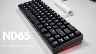 Chilkey ND65  59 USD Now THIS is a budget keyboard Unboxing Review amp Sound Test [upl. by Linders]