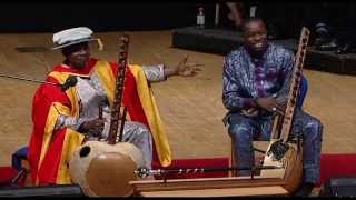 Musical Interlude Toumani Diabaté and Sidiki Diabaté Graduation 2015 SOAS University of London [upl. by Ennovehc]