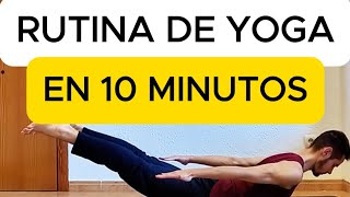 Yoga Para Principiantes 10 Minutos  Rutina 13 [upl. by Baecher]