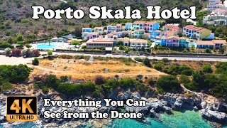 Hotel Porto Skala Village Kefalonia Cephalonia from Drone in 4K [upl. by Boland773]