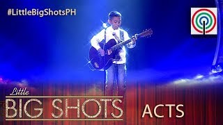 Little Big Shots Philippines Rock  10yearold Acoustic Singer [upl. by Enois160]