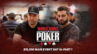 WSOP Main Event 2024  Day 1a with Michael Mizrachi amp Phil Galfond [upl. by Nairred]