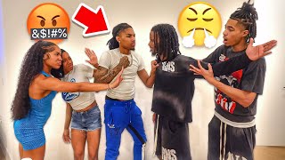 I Hit Miya Infront Of DaeDae Tray amp Mya Nicole😱 GONE WRONG [upl. by Anayad]