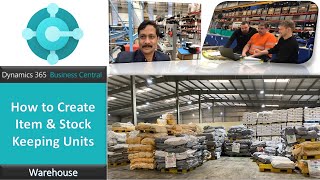 How to create Item and Stock Keeping Unit in Microsoft Dynamics 365 Business Central [upl. by Jewel128]