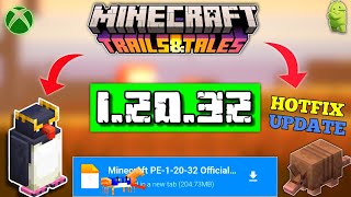 Minecraft PE 12032 Official Version Released  Minecraft 12032 Update  MCPE 12032 [upl. by Guerin560]