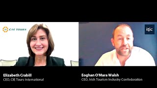 Interview CIE Tours bring American visitors back to Ireland [upl. by Araccat]