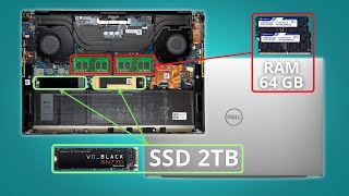 Como hacer Upgrade a tu Dell XPS 15 9510  RAM y SSD dellxps dellxps15 [upl. by Mamoun]