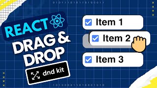 React Drag And Drop dndkit  Beginners Tutorial [upl. by Cyma]