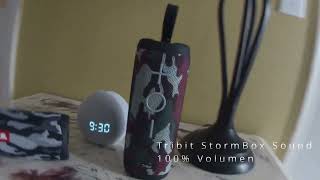 Battle Speakers Tribit Storm Box vs Jbl Flip 5 and Echo dot [upl. by Diarmid]