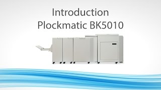 Plockmatic BK5010 Production Booklet Maker [upl. by Annatsirhc]