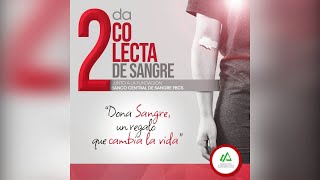 CAMPAÑA DONACIÓN DE SANGRE [upl. by Torhert]