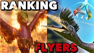 Ranking Every Flying Creature In Ark Ascended [upl. by Neomah]