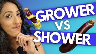 A urologist explains the difference between SHOWERS vs GROWERS [upl. by Nahtaneoj]