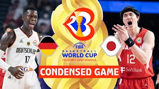 Germany 🇩🇪 vs Japan 🇯🇵  Full Game Highlights  FIBA Basketball World Cup 2023 [upl. by Marbut]