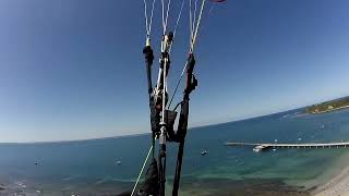 241009 Paragliding Flinders Monument Victoria Australia [upl. by Trebled]