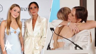 Harper Beckham Gives Heartfelt Speech About Victoria Beckham at Women of the Year Awards [upl. by Notniuqal756]