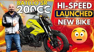 HISPEED LAUNCHED BATLLO SR 200 2024  1st LOOK REVIEW  FEATURES AND PRICE [upl. by Kenn]