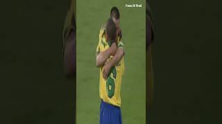 Roberto Carlos 40yard free kick against France 03031997 [upl. by Enilrae]