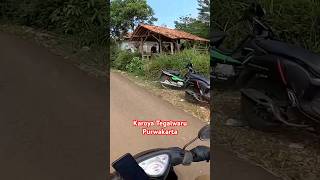 Gudangnya Santriwati  Desa Karoya Tegalwaru Purwakarta Jawa Barat Indonesia  Motovlogging [upl. by Kcinom]